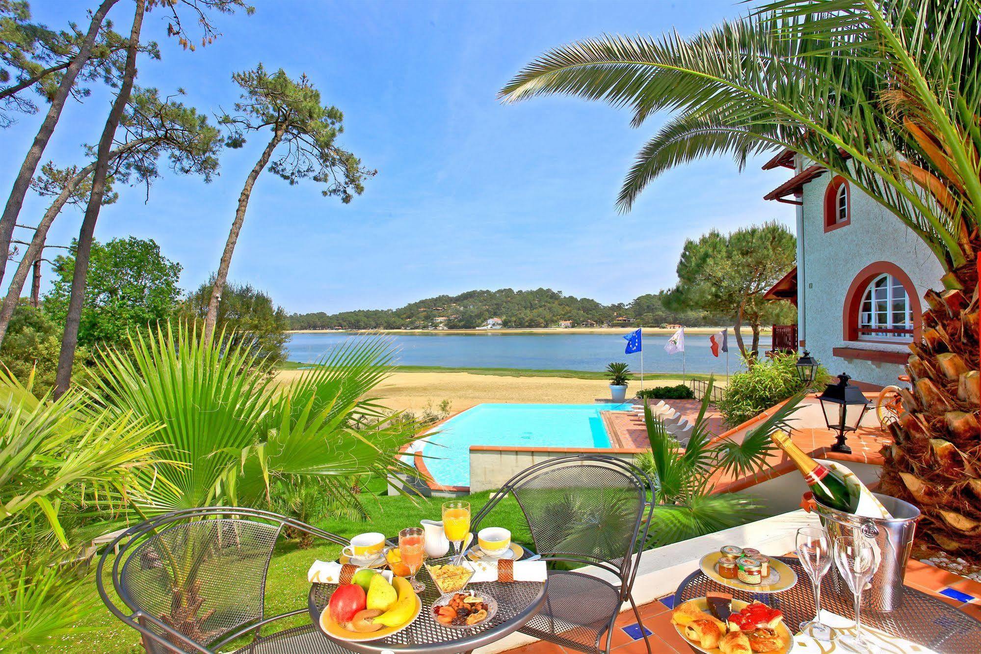 Hotel Les Hortensias Du Lac Soorts-Hossegor Exterior photo